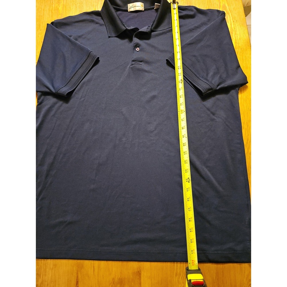 Sahara Performance Polo Shirt Mens 2XL Blue Collared Casual Golf Tennis Outdoor
